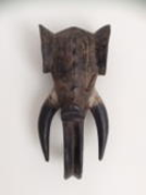 2017000 Mask - Elephant mask - black teeth - Bamilake - Cameroun  2017000.jpg