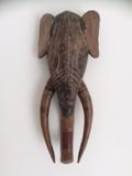 2018000 Mask - Elephant mask - brown teeth - Bamilake - Cameroun  2018000-00.jpg