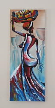 2050013 Schilderij - Afrikaanse dame met fruitschaal op hoofd bKunstenaar: iChea/i/b – Diani Beach – KeniabrbrbAard:/b olie op canvasbrbrbMaat in cm:/b H 97 - B 37 2050013-02.jpg